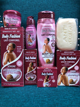 Body Fashion with Snail Slime Set: Lotion 300ml, Oils, Face Cream, Soap - Afro Body Glow